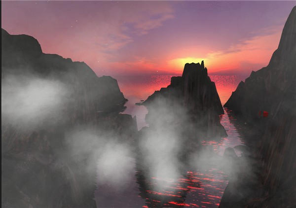 Relic sunset II