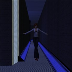 Blue tunnel