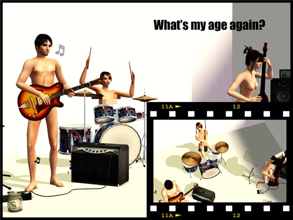 cover band blink 182 for GF sims