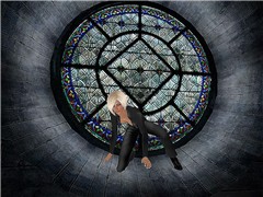Stained glass window