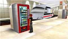 Taking the Metro, in IMVU!
