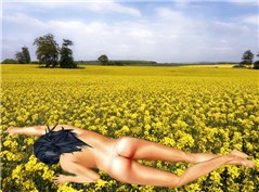 Flower Child - Scene Added With Photoshop