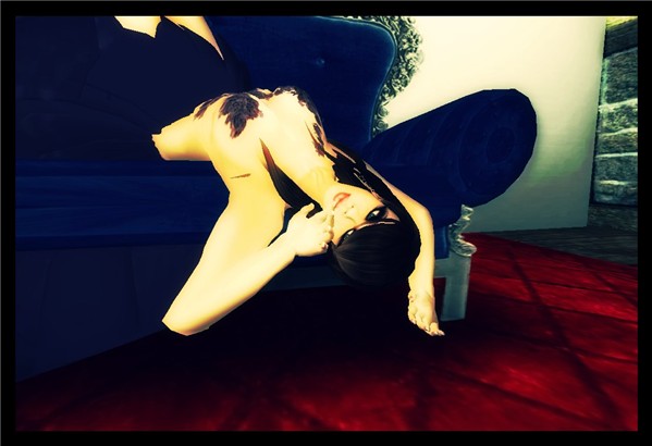 Laying there... Just waiting...