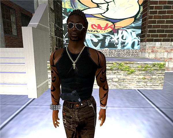 Da brothas are in da hood