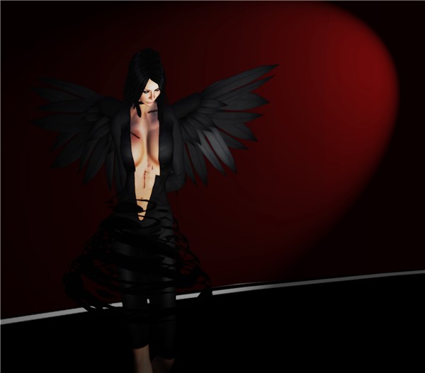 Angel With Black Wings