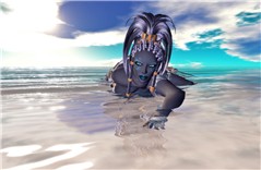 Reaching the shore
