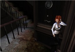 Behind the door