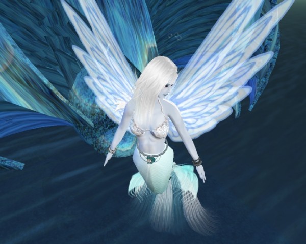Mermaid In Flight