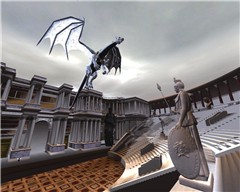 Dragon and Athenea at Pompey