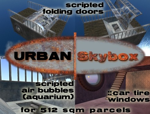 URBAN Skybox - 512 sqm parcels - folding doors 