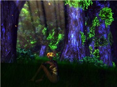 Resting in the shadows