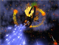 Fiery show