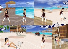 pose on the beach3