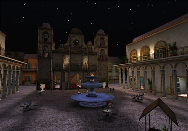 Emvee Cuba at night