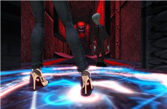 Alien with a shoe fetish
