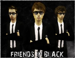 Friends in Black