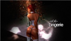 ~nOd~ Stores - Lingerie Set 01 White 3/3