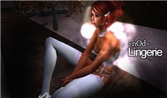 ~nOd~ Stores - Lingerie Set 01 White 2/3