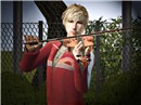 Harb's got a violin...