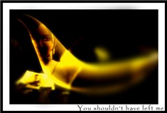 you shouldnt have left me