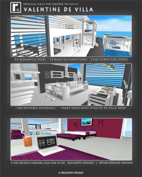 RGN - VALENTINE DE VILLA - DERIVABLE MESH