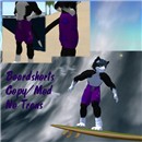 Promo sign, "Relay for Life" fundraiser board shorts