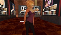 Trying on hair - Simone Schama