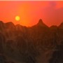 scorching sun