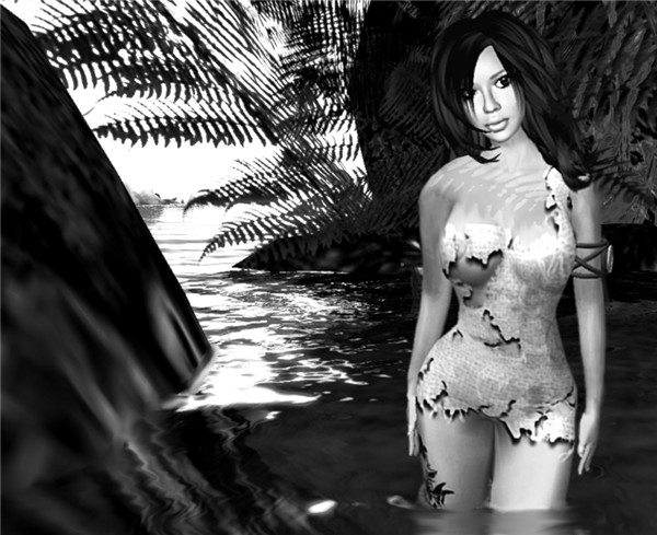 candiijungleB&W