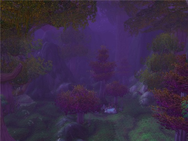 Blood elf starting grounds