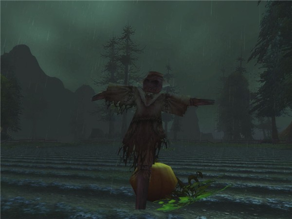 Random scarecrow in the undead city 