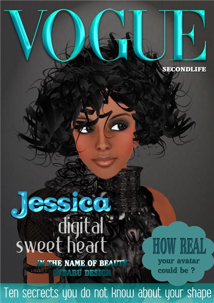 Jessica the vouge cover