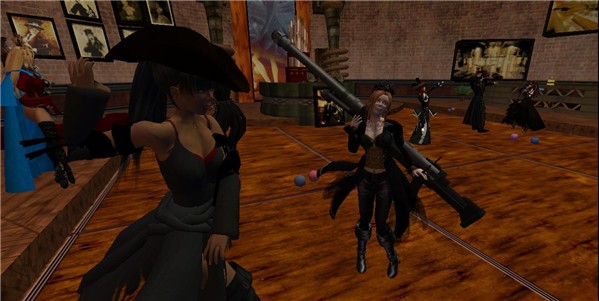 Opus Pirate Party : Xar and Mon.. and Mon's gun... - Talia Tokugawa