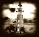 sepia lighthouse