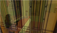 Through the glass dimly