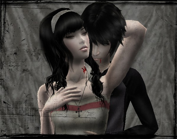 The bite of the vampire