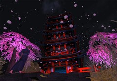夜桜