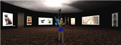 Tinkerbell in the Egyptian Museum.