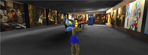 Tinkerbell sees the TARDIS
