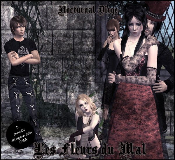 Nocturnal dirge CD cover FRONT