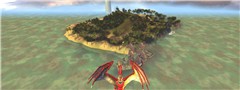Dragon over MellaniuM Island