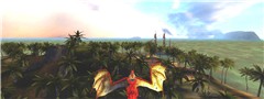 Dragon over MellaniuM Island