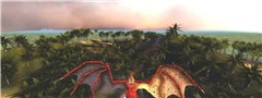 Dragon over MellaniuM Island