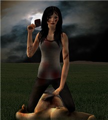 she takes her job seriously:my buffy is hotter then yours