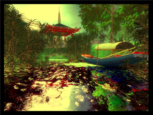 Boat on the river