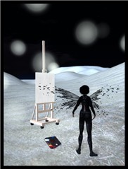 white painting