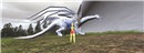 Tinkerbell finds the white dragon