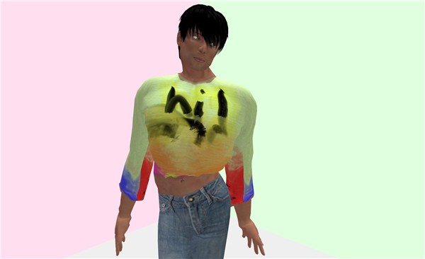 "The original SUPAH COLOR SHIRT" by Torley Linden - Torley Linden