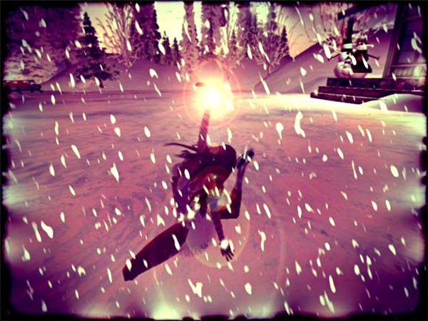 ice skating_028 (snow &amp; lomo)