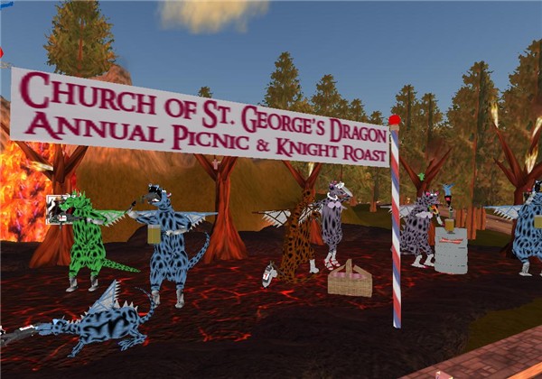 Church of St. George's Dragon - Annual Picnic & Knight Roast - Patchouli Woollahra